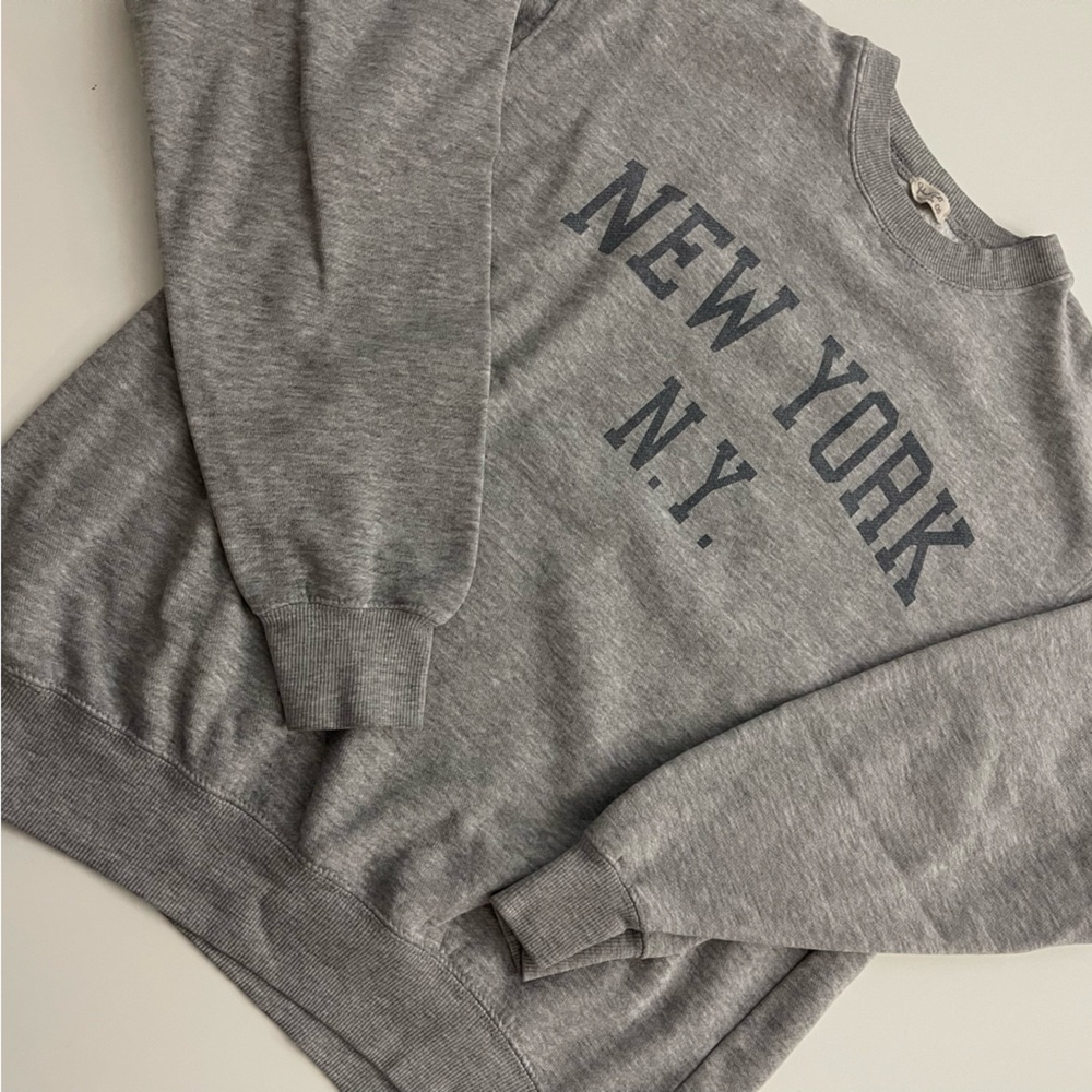 brandy melville / john galt new york crewneck sweater